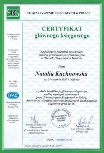 Biuro rachunkowe Gdynia Kre@tywna Spółka z o.o.